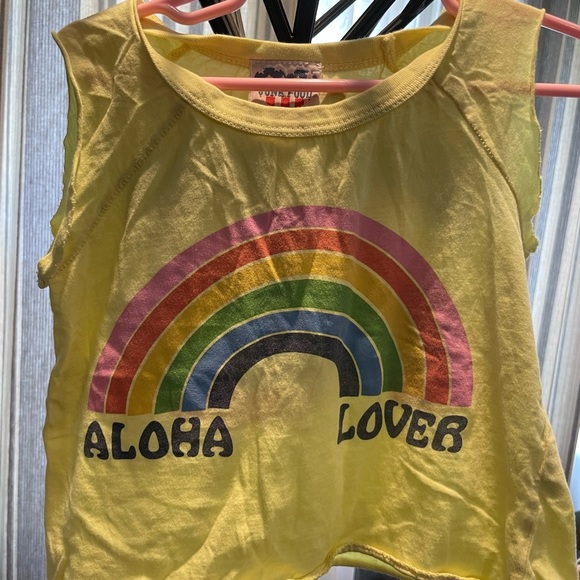Junk food aloha lover rainbow tank top 🌈 - Picture 1 of 3